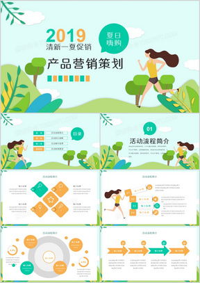 產品營銷策劃PPT模板 助力高效市場營銷策劃